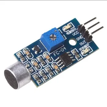 

5pcs Microphone Sound Sensor Module Voice Sensor High Sensitivity Sound Detection Sensor Module