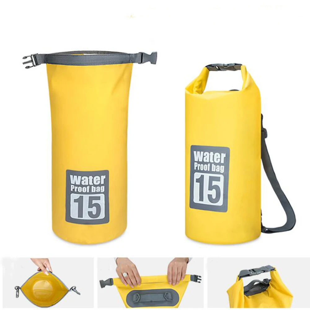Goexplore impermeable Dry Sack bolsa natación Rafting kayak Trekking río flotante vela piragüismo canotaje agua resistencia paquete Goexplore impermeable Dry Sack bolsa natación Rafting kayak Trekking río flotante vela piragüismo canotaje agua resistencia paquete