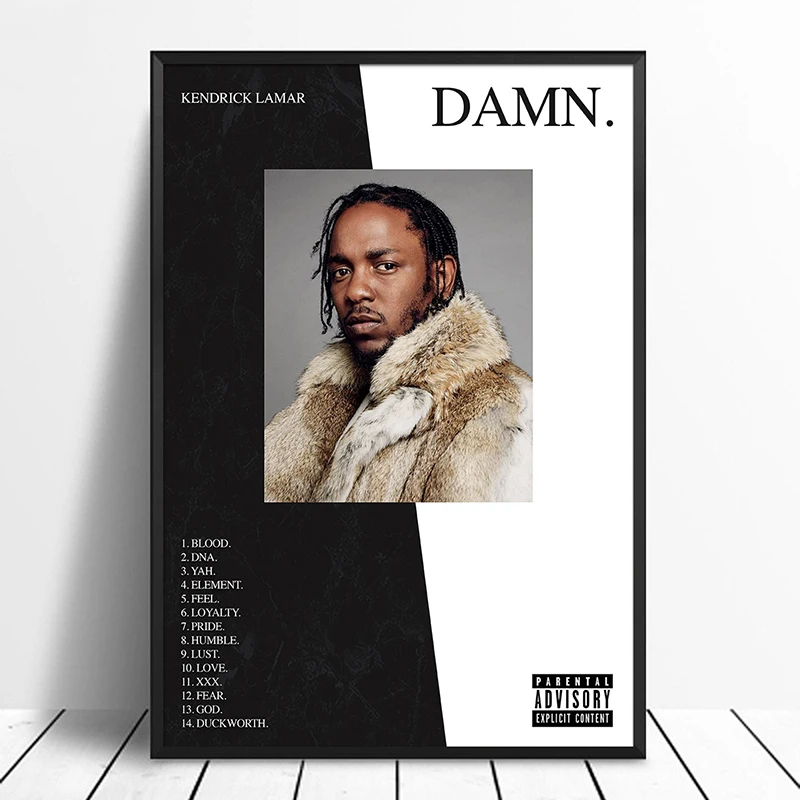 Music & Movie Posters Album Cover Poster Kendrick Lamar Album Poster