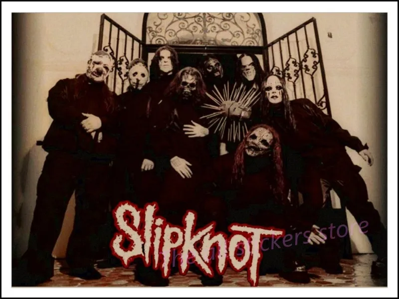 Slipknot тяжелый металл плакат/рок-группа/крафт-бумага/Бар плакат/наклейки на стены/Ретро плакат/декоративная живопись/6036 - Цвет: 18