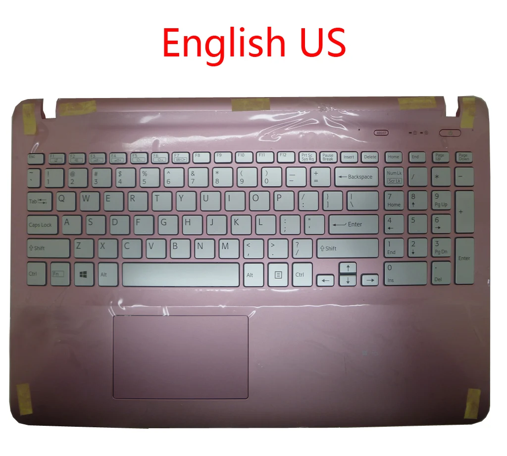 Подставка для ноутбука и клавиатура для SONY SVF152 итальянский IT Swiss SW Россия RU нордический NE английский UI английский US FR Французский розовый с подсветкой
