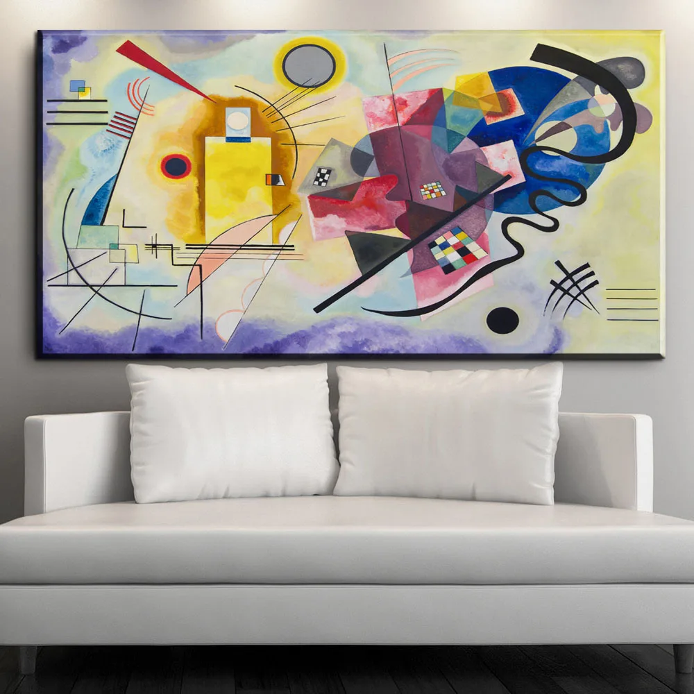 xdr603 Wassily Kandinsky Painting DIY frame art posters Print Canvas