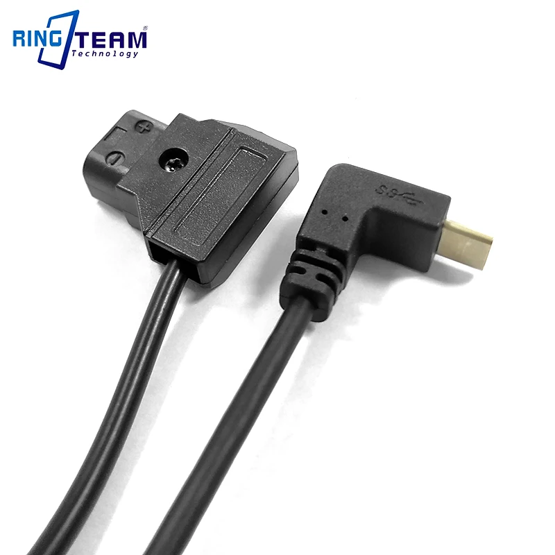 1,8 M P-Tap D-Tap Регулируемый прямоугольный кабель usb type-C для GoPro HERO7 6 5 Black HERO(3'