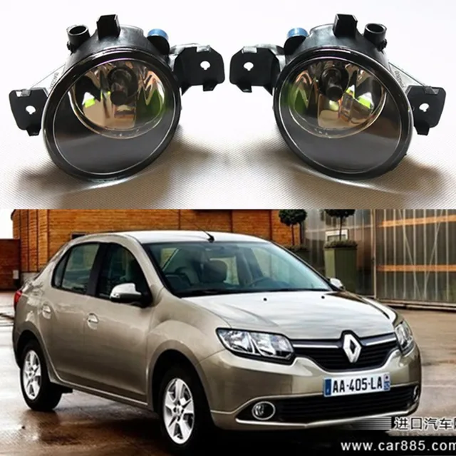 For Renault SYMBOL LB012 1998 2010 Car styling Fog Lamps Front bumper