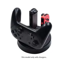 Многофункциональное зарядное устройство 5 в 1 Зарядная Станция заряжает до 4 контроллеров для контроллеров Joy-con