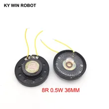 ^^Best Offers 2pcs/lot New Ultra-thin Toy-car horn 8 ohms 0.5 watt 0.5W 8R speaker Diameter 36MM 3.6CM With Wire ^^Best Offers 2pcs/lot New Ultra-thin Toy-car horn 8 ohms 0.5 watt 0.5W 8R speaker Diameter 36MM 3.6CM With Wire