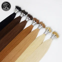 Cabello Remy de Hadas 0.8 G / S 16 Pulgadas Remy Micro Perlas Extensiones de Cabello en Nano Anillos de Enlaces Ruso Cabello Humano Platino Rubio Color 40G Cabello Remy de Hadas 0.8 G / S 16 Pulgadas Remy Micro Perlas Extensiones de Cabello en Nano Anillos de Enlaces Ruso Cabello Humano Platino Rubio Color 40G