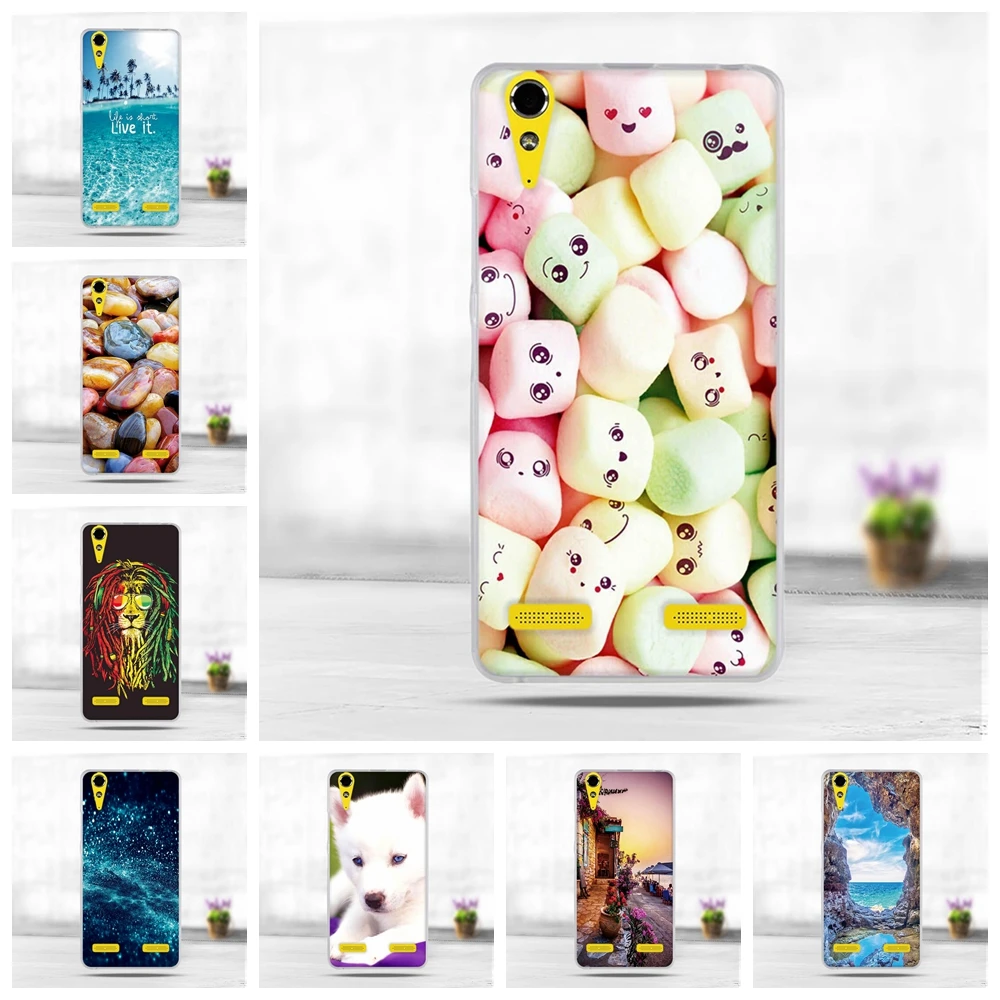 

Luxury 3D Soft Silicone TPU Shell For Lenovo A6000 A6010 Plus K3 Case 3D Cute Animal Back Cover Painting Phone Cases