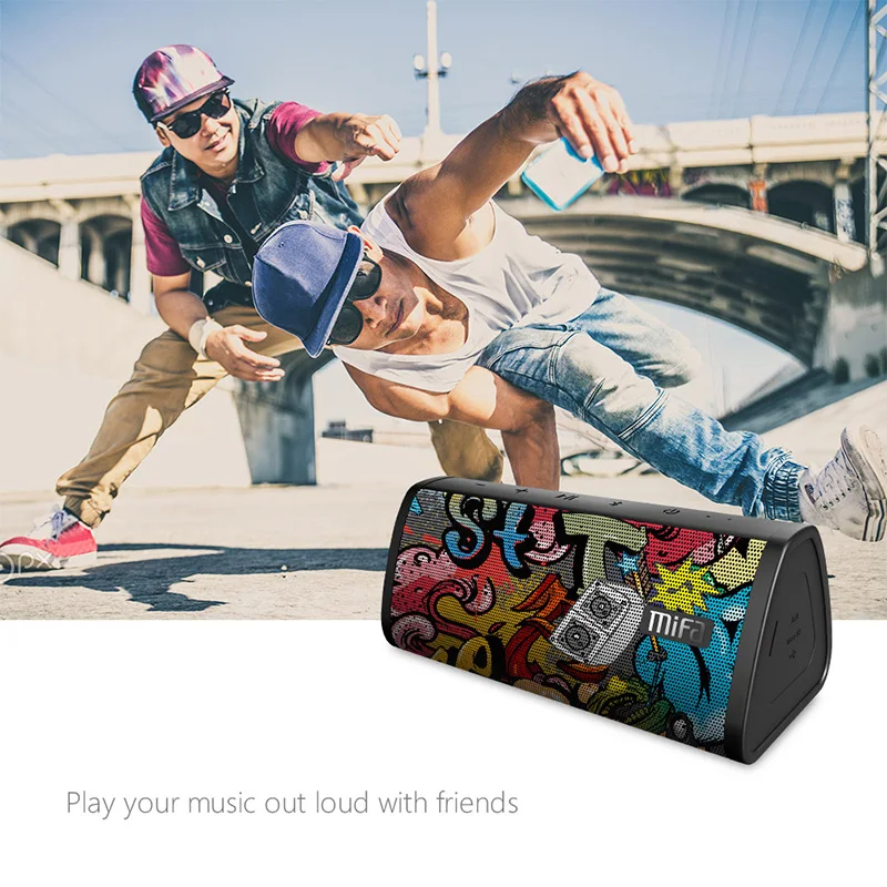 

Portable Bluetooth speaker Portable Wireless Loudspeaker Sound System 10W stereo Music surround Waterproof Outdoor Speaker