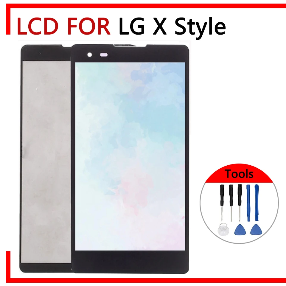 

For LG X Style K200 K200DS K200F LCD Display Touch Screen Digitizer Assembly Replace Parts For LG X Style 5.0 inch with Tools