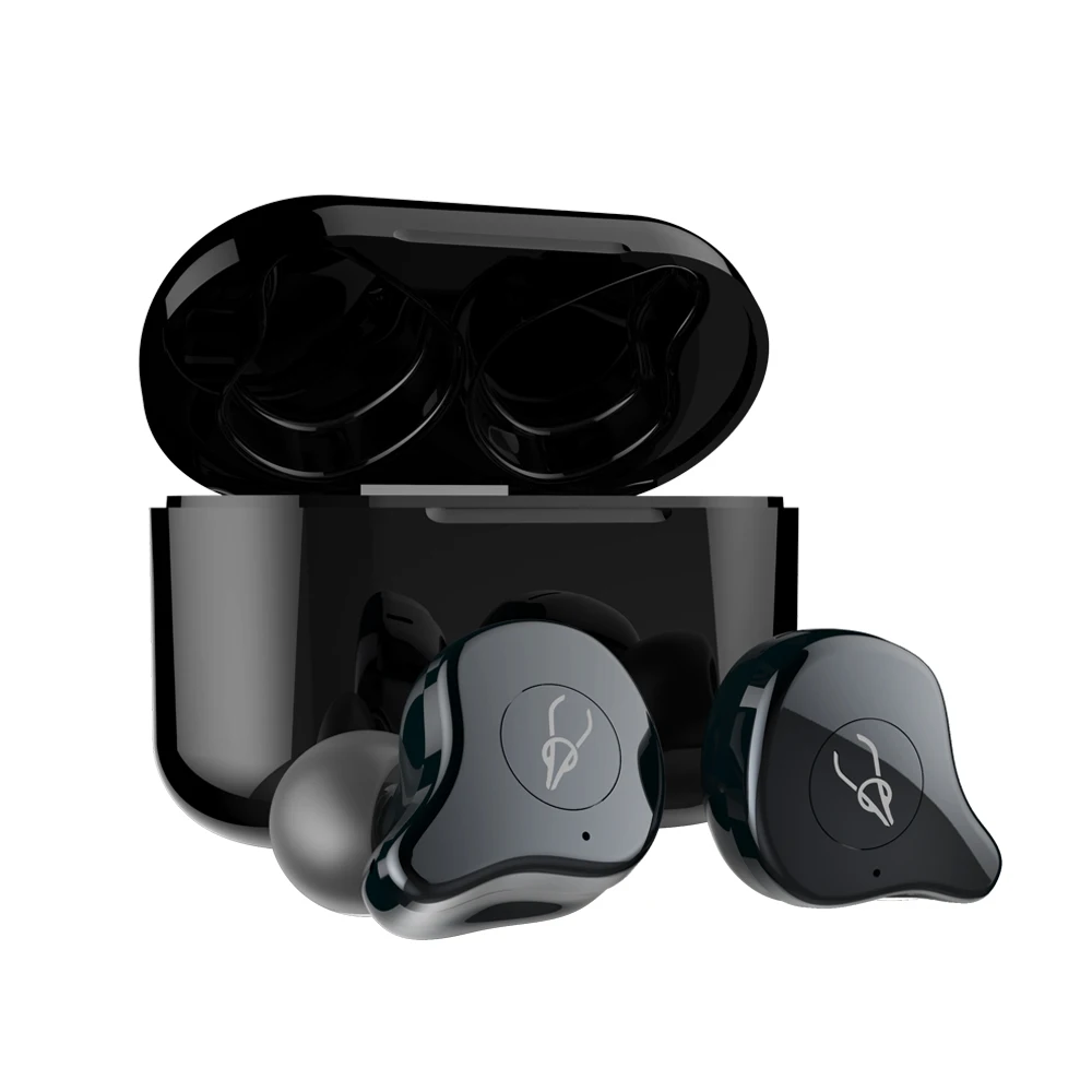 Bluetooth наушники E12 настоящие Беспроводные стереонаушники модные вкладыши с 4D