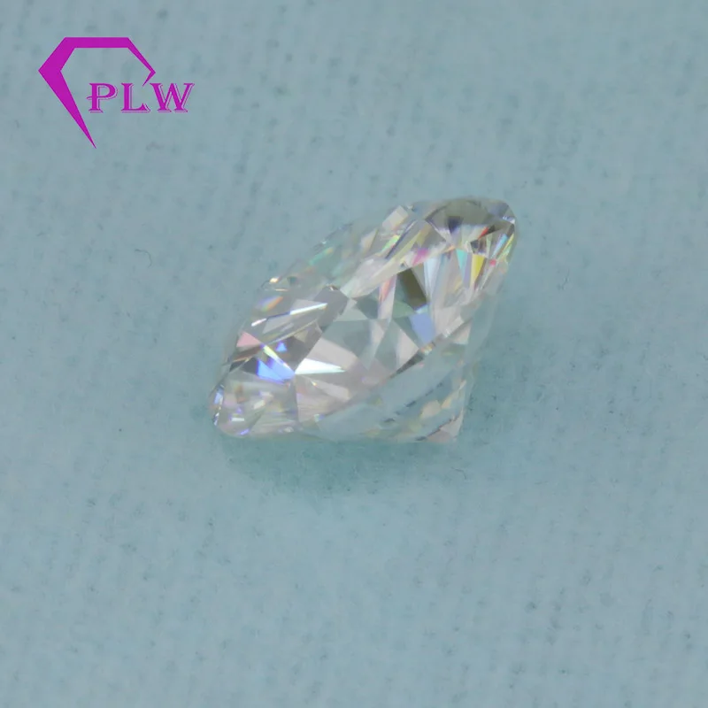 Включая сертификацию оптовая цена 2 карата 8 мм EF цвет Moissanite VVS круглый 3 Ex