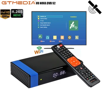 

GT MEDIA V8 Nova Receiver Satellite Decoder DVB S2 HEVC H.265 Satellite TV Receiver Full HD Digital Set Top Box