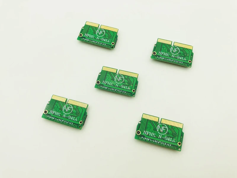 5 шт. M key M.2 PCI e AHCI SSD адаптер карта для 2013 2014 2015 MACBOOK Air A1465 A1466 Pro A1398 A1502 A1419 NGFF MD711