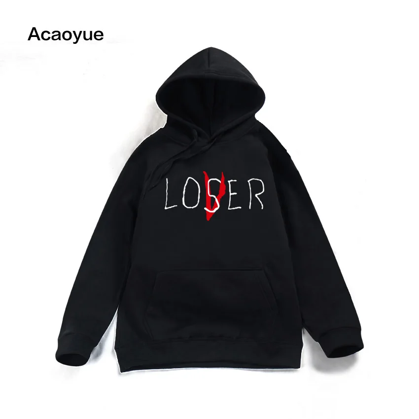 2018 Pennywise It Loser Sweatshirt Men Women The Losers Club Hoodie Casual Unisex Loser Club Sweats