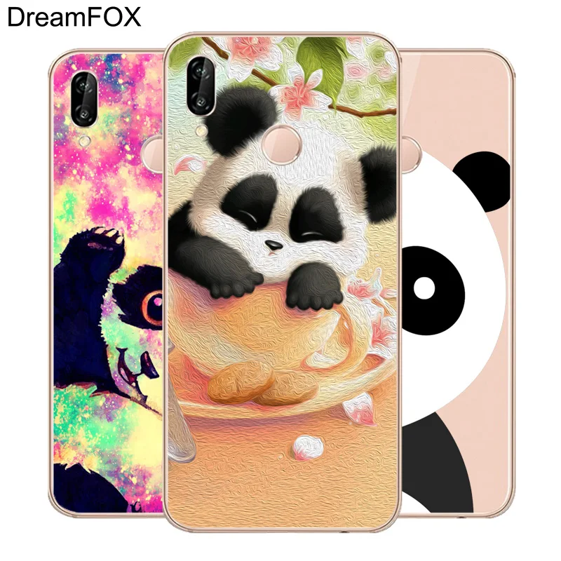 DREAMFOX M200 Cute Cartoon Animal Panda Soft TPU Silicone Case Cover For Huawei Honor 6A 6C 6X 7C 7X 8 Lite Pro |