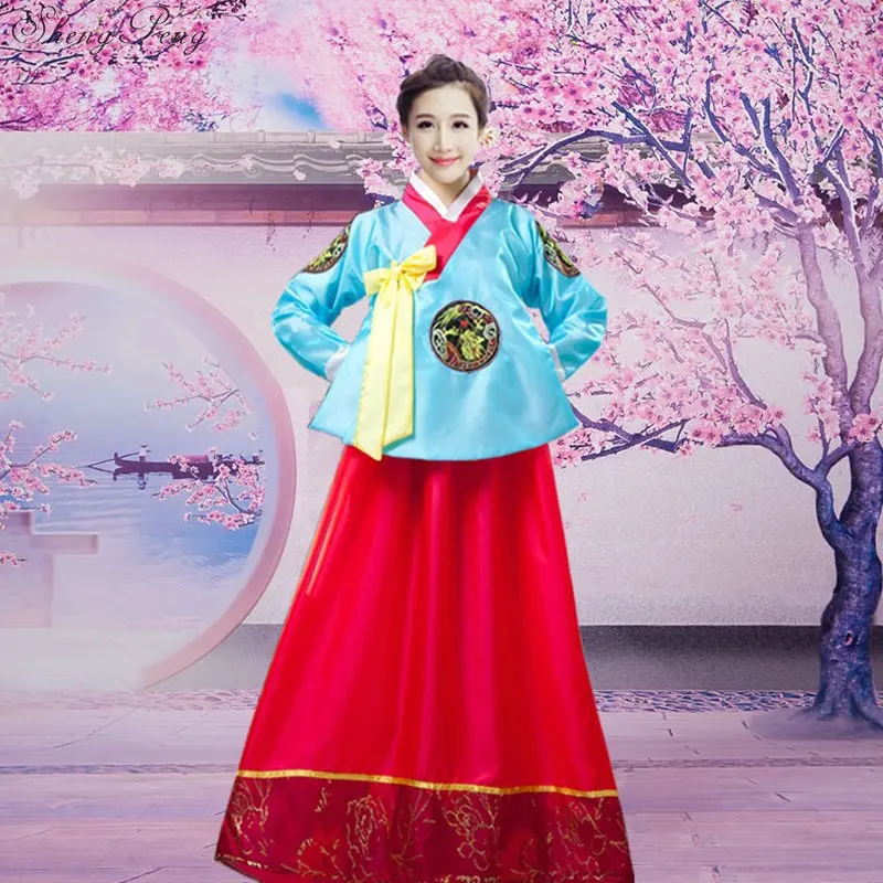 

Korean traditional dress 2019 new arrivals hanbok korean traditional hanbok korean dress korean traditional clothing Q805