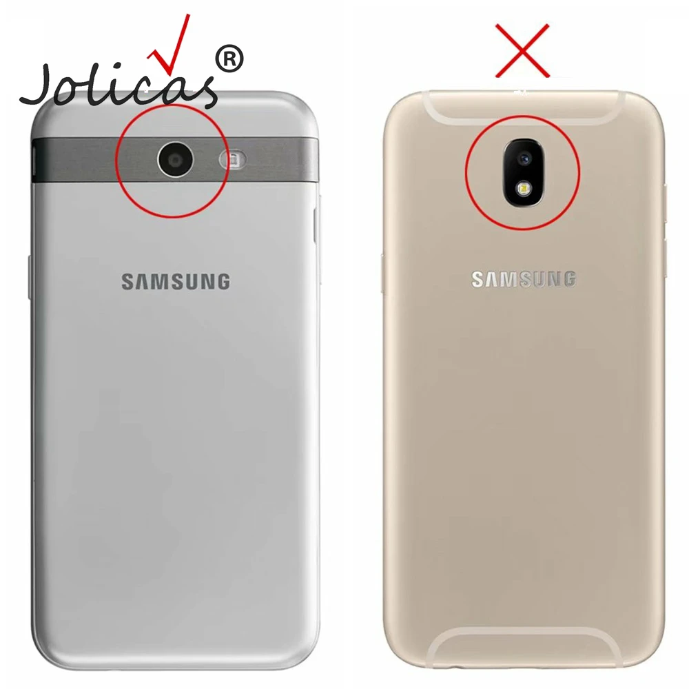 Флип Чехол Для fundas Galaxy J7 2017 J720 чехол версия для США samsung + держатели карт sum