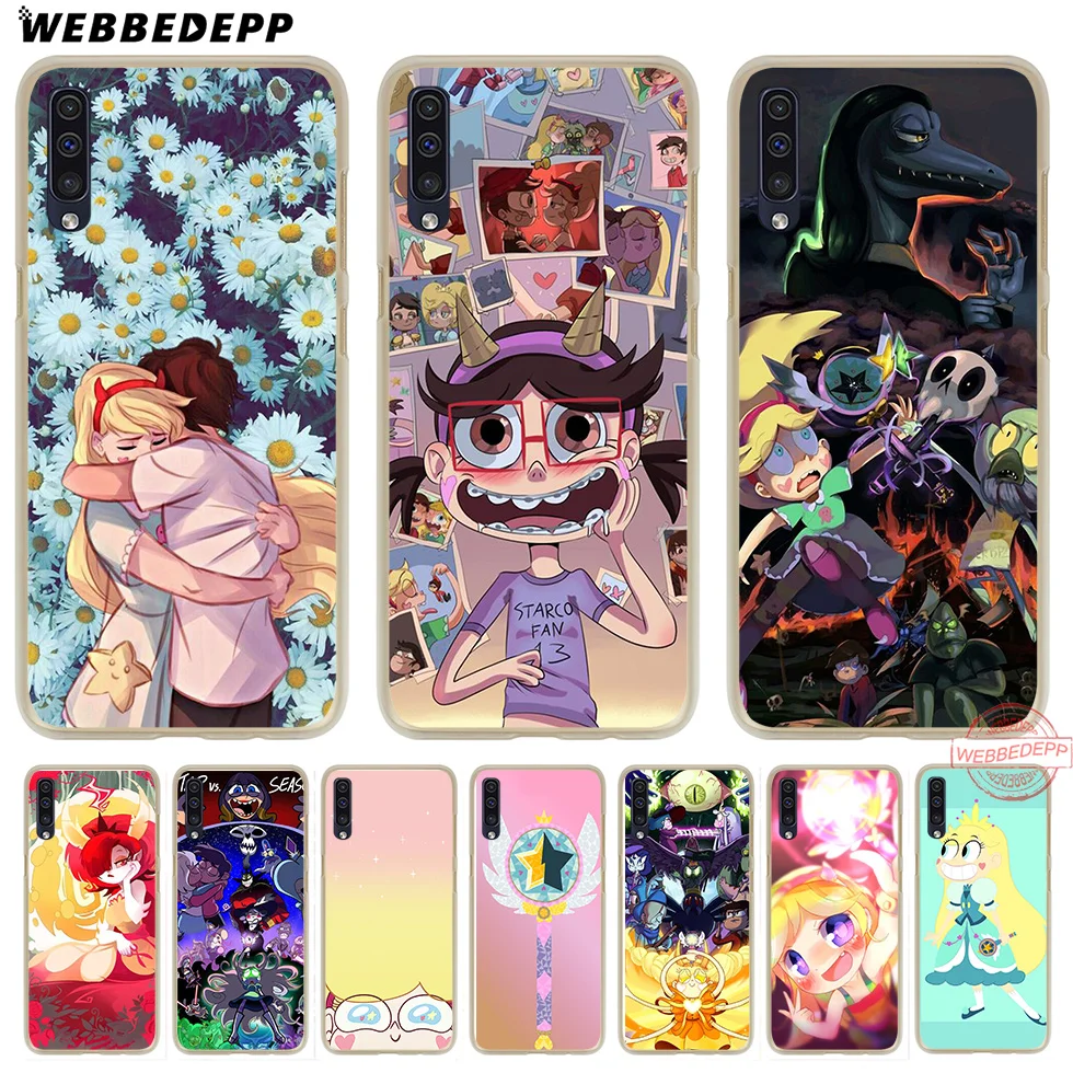 

WEBBEDEPP Star vs the Forces of Evil Hard Case for Samsung A50 A10s A20s A30s A40s A50s A60 A70 M10 M20 M30 M40