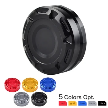 

For BMW R 1200 GS Front Brake Fluid Reservoir Cover Cap Case Enduro /Megamoto F650CS F 800 GS /Adventure GT/R Etc Billet