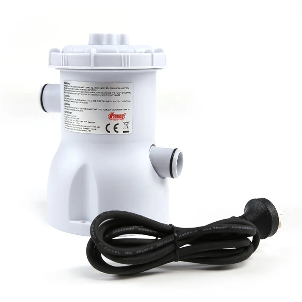 

220V Electric Swimming Pool Filter Pump for Above Ground Pools Cleaning Tool Filter Pump System Water Cleaner Pump