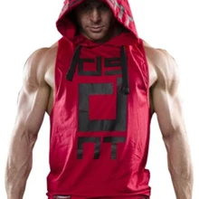 GYMOHYEAH брендовая одежда Фитнес майка для мужчин Стрингер Бодибилдинг Мышцы Рубашка тренировки жилет тренажерные залы майка