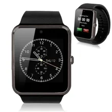 2015 heiße Neue GT08 Smartwatch MTK 1,54 ”Kamera 0.3MP Smart Watch SIM Karte Für Android Huawei SAMSUNG LG HTC xiaomi Smartphone