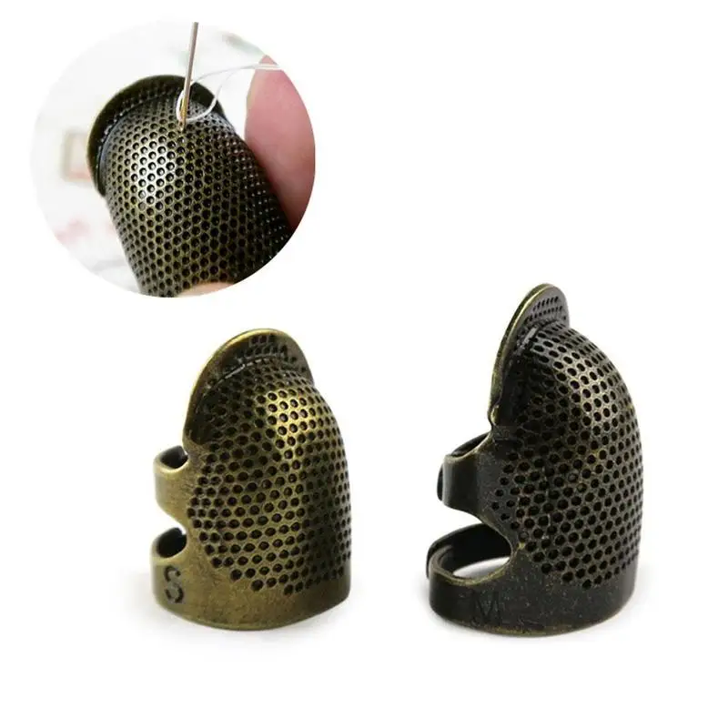 Buy Antique Metal Brass Thimble Finger Protector