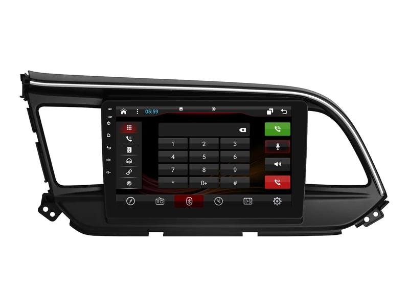 Автомагнитола Elanmey android 8 1 для Hyundai elantra 2019 автомобильные аксессуары DSP устройство