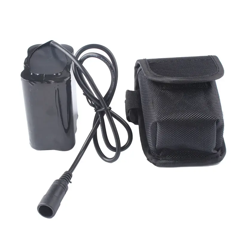 

Waterproof 8.4V 12800mAh 18650 Battery Pack 6x 18650 Rechargeable Lithium Battery Pack for T6 Auto Lamp Bicycle Headlights Bike