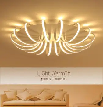 

White High Power LED Ceiling chandelier For Living Room Bedroom Home Modern Led Chandelier Lamp Fixture