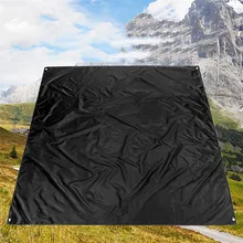 210*200 см подушка для пикника на открытом воздухе, для кемпинга, пляжа, водонепроницаемое одеяло, коврик, черная ткань Оксфорд, влагостойкий коврик, походная кровать для улицы
