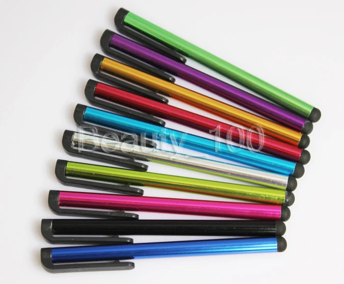 US $227.99 Factory Sale 3000pcsLot Universal Capacitive Stylus Touch Pen For IPhone IPad Tablet PC Cellphone DHL FAST SHIPPING