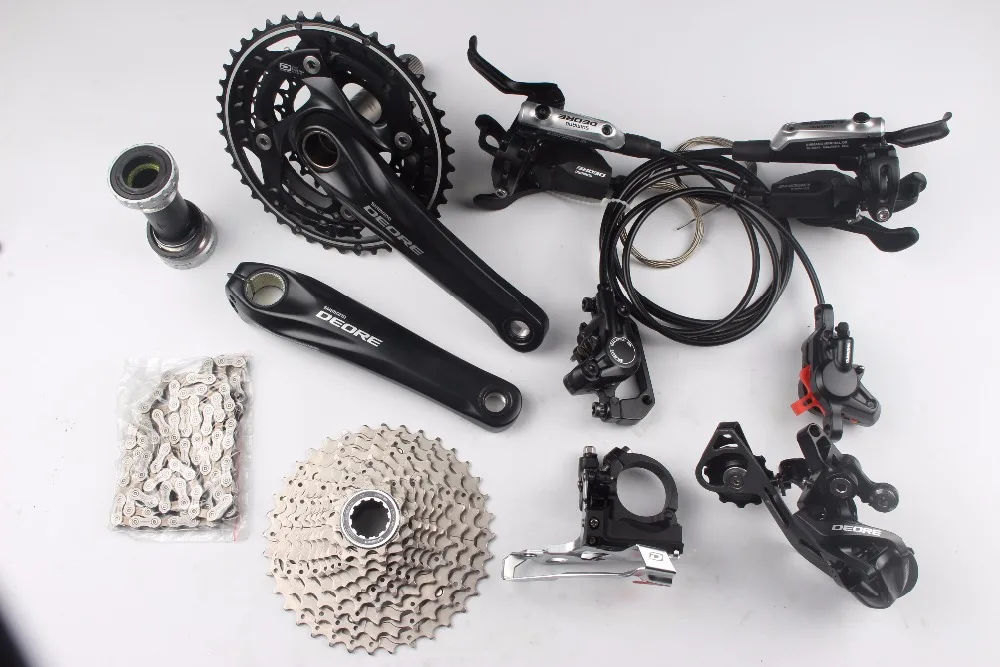 

shimano Deore M610 3x10 speed kit bike bicycle MTB Groupset Group Set with i spec-b brake
