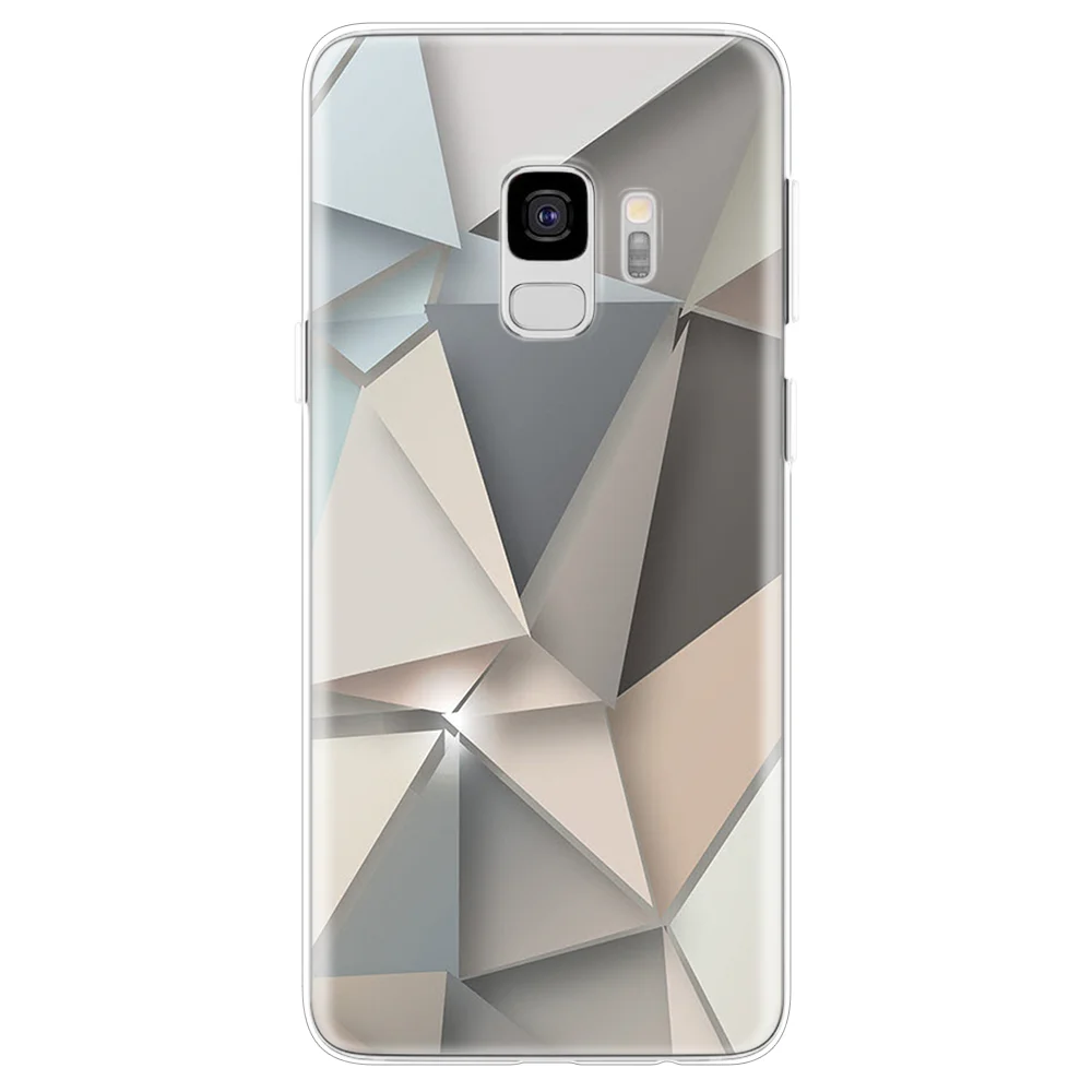 Чехол для samsung Galaxy S3 S4 S5 Mini S6 S7 Edge S9 Plus Grand Core Prime Neo Xcover 4 геометрический чехол S8