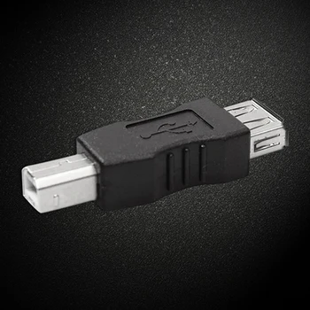 

Mini Black USB Type A Female to USB Type B Male Converter Connector Adapter