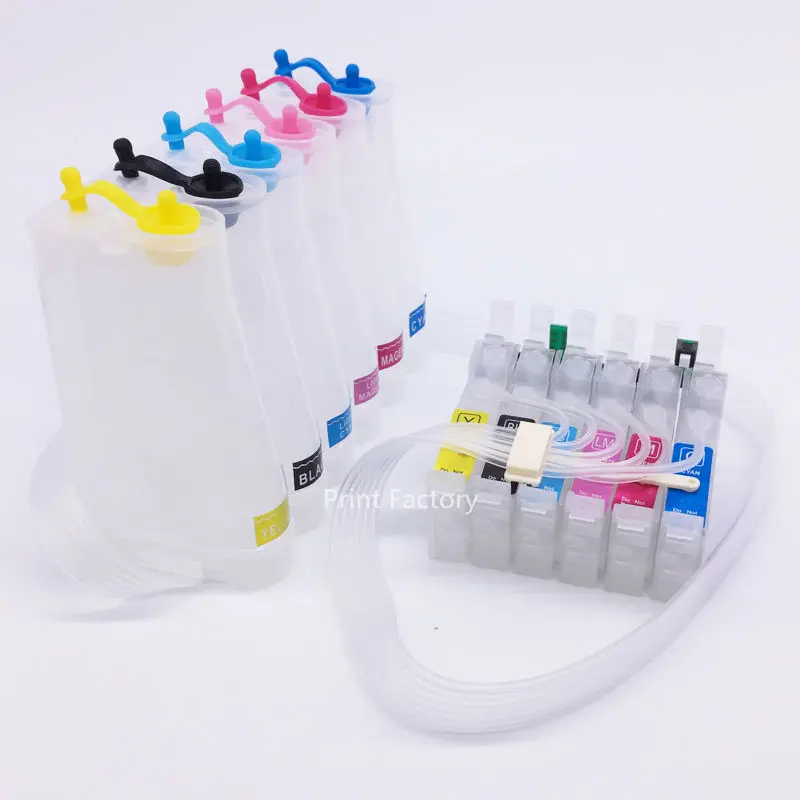 T0801-T0806 CISS Ink System with Reset Chip for Epson Printer continuous ink supply system