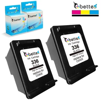 

2X BETTE Ink Cartridge Replacement for HP 336 Photosmart C3175 C3180 C3183 C3188 C3190 C3193 C3194 Officejet 6300 6310 6315 6318