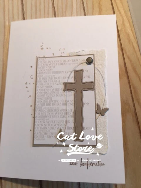 DIY 스크랩북 종이 카드용 크로스 메탈 커팅 다이 스텐실, 장식 공예 다이 엠보싱 다이 컷, 새로운 2019