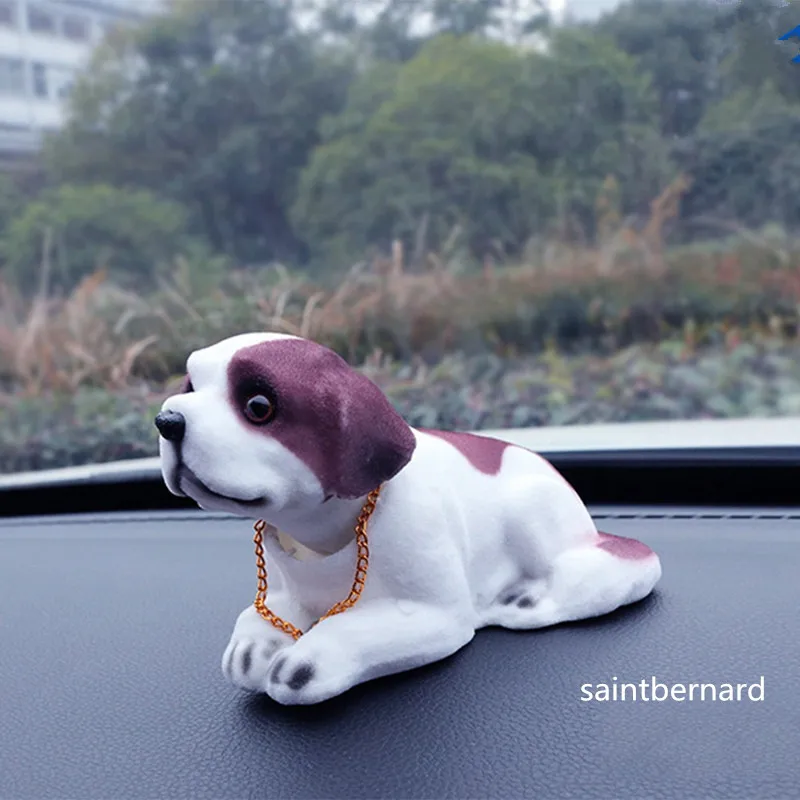  New Car Styling Cute Bobblehead Dog Doll Car Nodding Dog Shakes His Head Shaking Dog For Car Decora