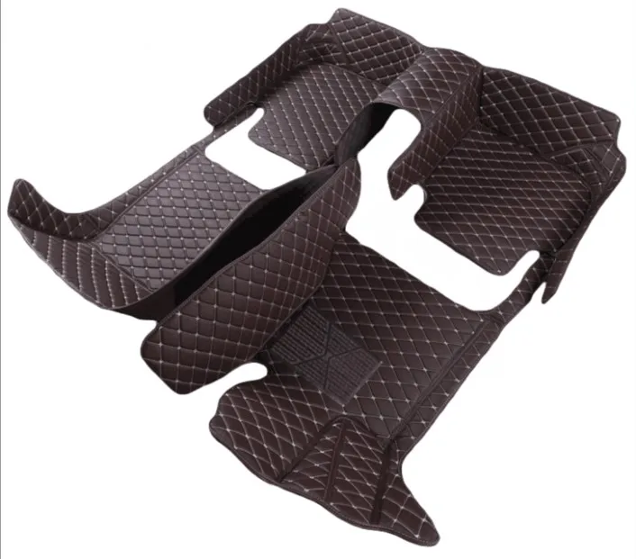 

For BMW 7 Series E66 2004-2018 Leather Car Floor Auto Mats Waterproof Mat Non Toxic and inodorous Accessory
