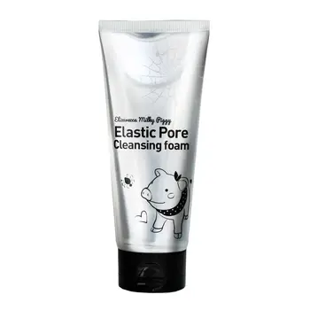 

Elizavecca Milky Piggy Elastic Pore Cleansing Foam 120ml Collagen Facial Cleanser Blackheads Removed Face Exfoliating Peeling