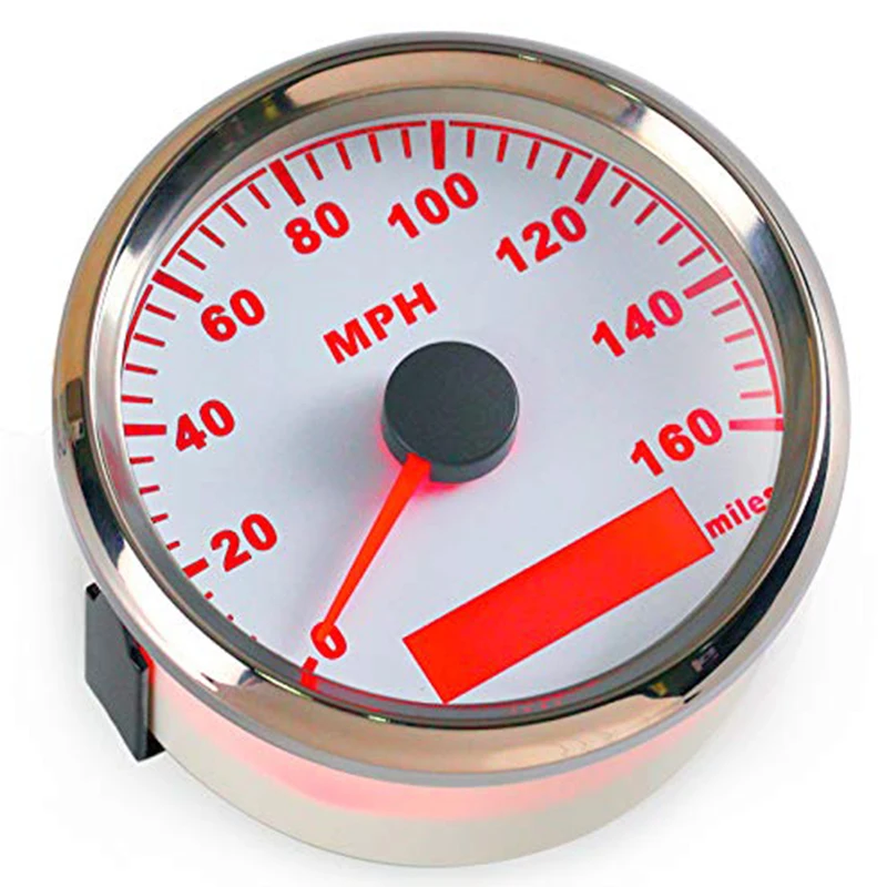 

85mm GPS Speedometer Gauge Universal Odometer 160MPH for ATV UTV Motorcycle Marine Boat