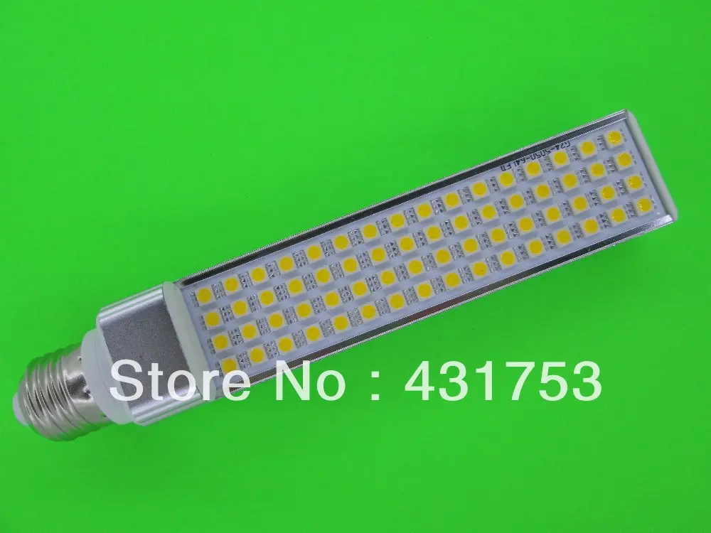 E27 G24 G23 Lampadina A Led 15W 5050 Smd 64 Led Lampada A Luce Di Mais Bianco Freddo/Bianco Caldo Ca 85V-265V Luce Laterale (Alta Luminosità) G