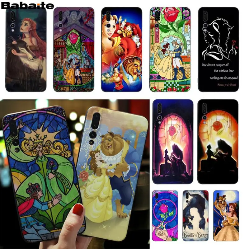 

Babaite Beauty And The Beast Phone Cases Fundas Coque Back Cover For Huawei honor V9 V10 9 10 P9 P10 P20 P20pro