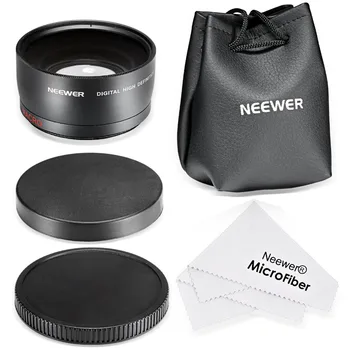 

Neewer 58MM 0.43X Professional HD Wide Angle Lens Macro for Canon EOS 1100D 550D 700D 600D 500D T6s T6i T5 T5i T4i T3i T3 SL1 7D