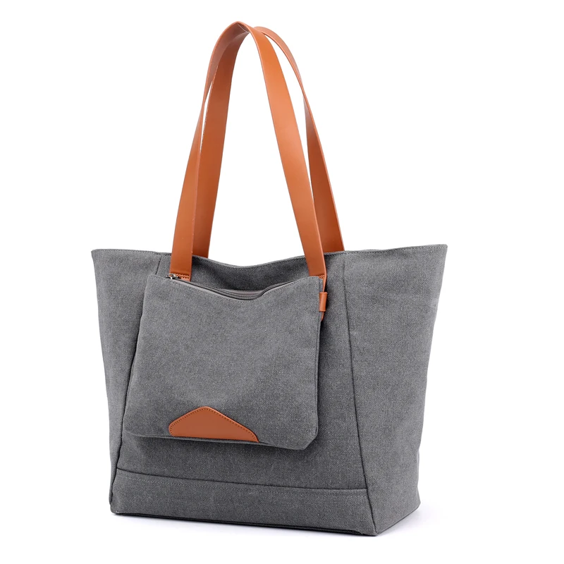 

KVKY Women Handbag Women Shoulder Bag Soft Canvas Bag Large Capacity Bag