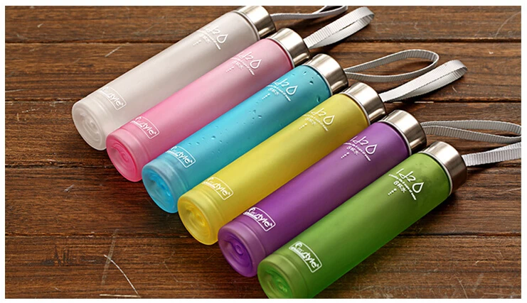 280ML Health BPA FREE Plastic Juice Water Bottle Cup Cycling Frosted Fashion ao 280ML Health BPA FREE Plastic Juice Water Bottle Cup Cycling Frosted Fashion ao