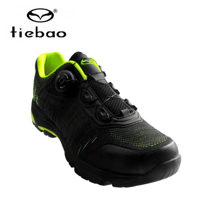 TIEBAO transpirable ocio ciclismo zapatos de montaña bicicleta ciclismo zapatos autobloqueo MTB bicicleta de carretera Atlético SPD zapatillas de montar