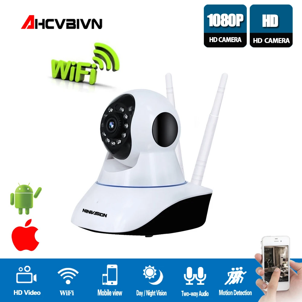 AHCVBIVN мини IP камера 1080P Wi-Fi беспроводная сетевая домашняя охранная Скрытое